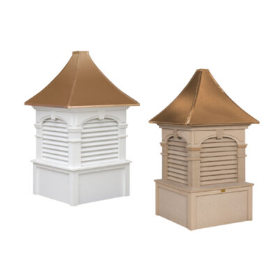 Alexander Cupola - Square with Arch Louvers