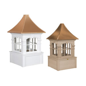 Fairfield Cupola - Square with Arch Windows