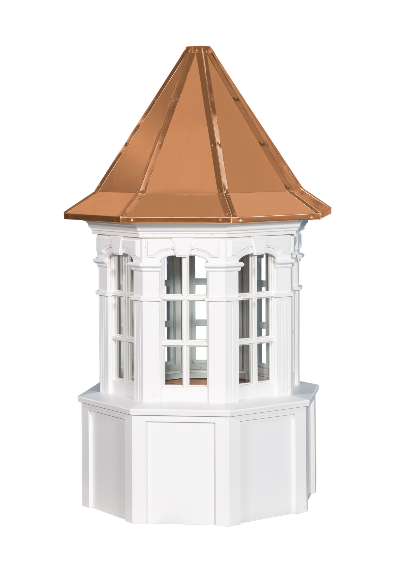 Danbury Cupola - Octagon with Arch Windows - Image 3