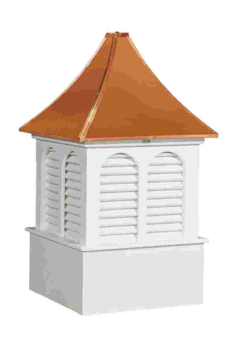 Dalton Cupola - Square with Double Arch Louvers - Image 2
