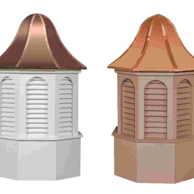 Pinnacle Cupola – Octagon with Arch Louvers