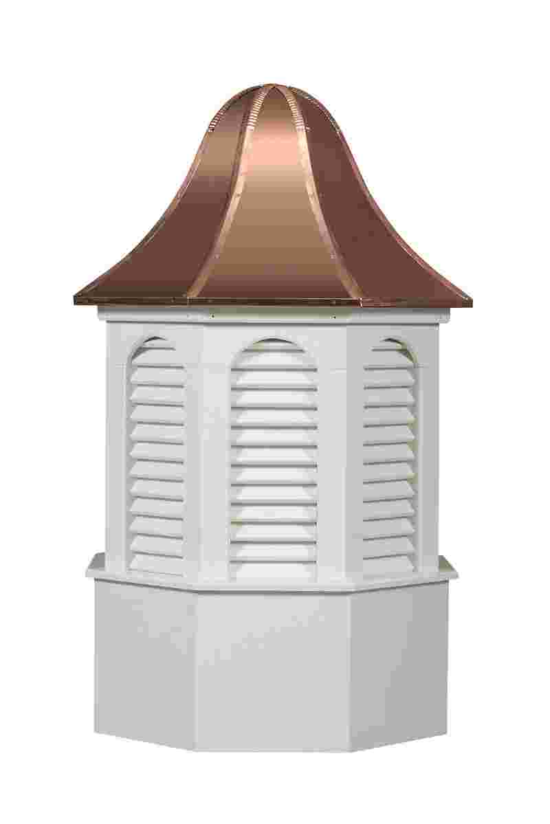 Pinnacle Cupola - Octagon with Arch Louvers - Image 2