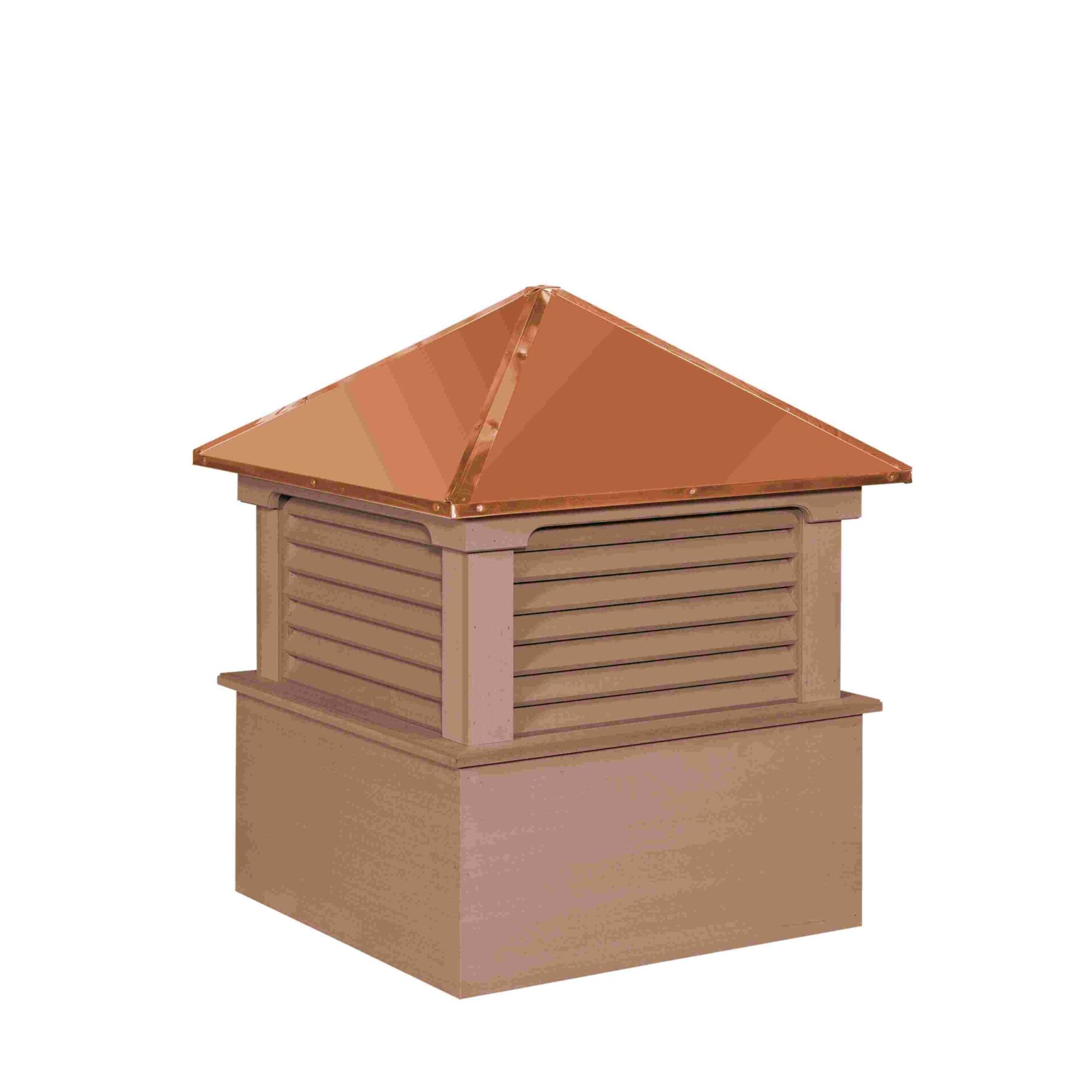 Hamlin Cupola - Square with Louvers - Image 3