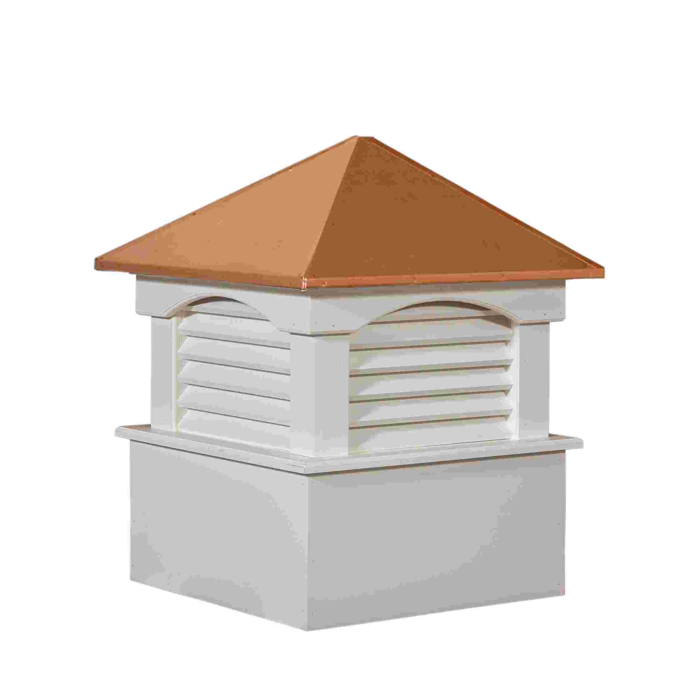 Hamlin Cupola - Square with Louvers - Image 4