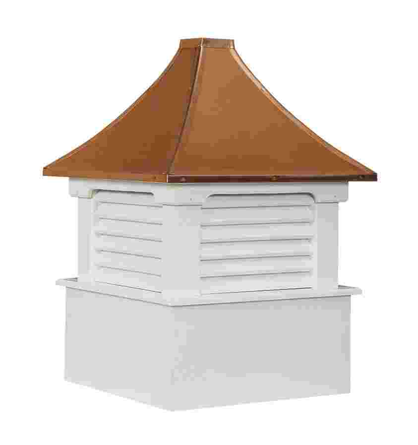 Morton Cupola - Square with Louvers - Image 2