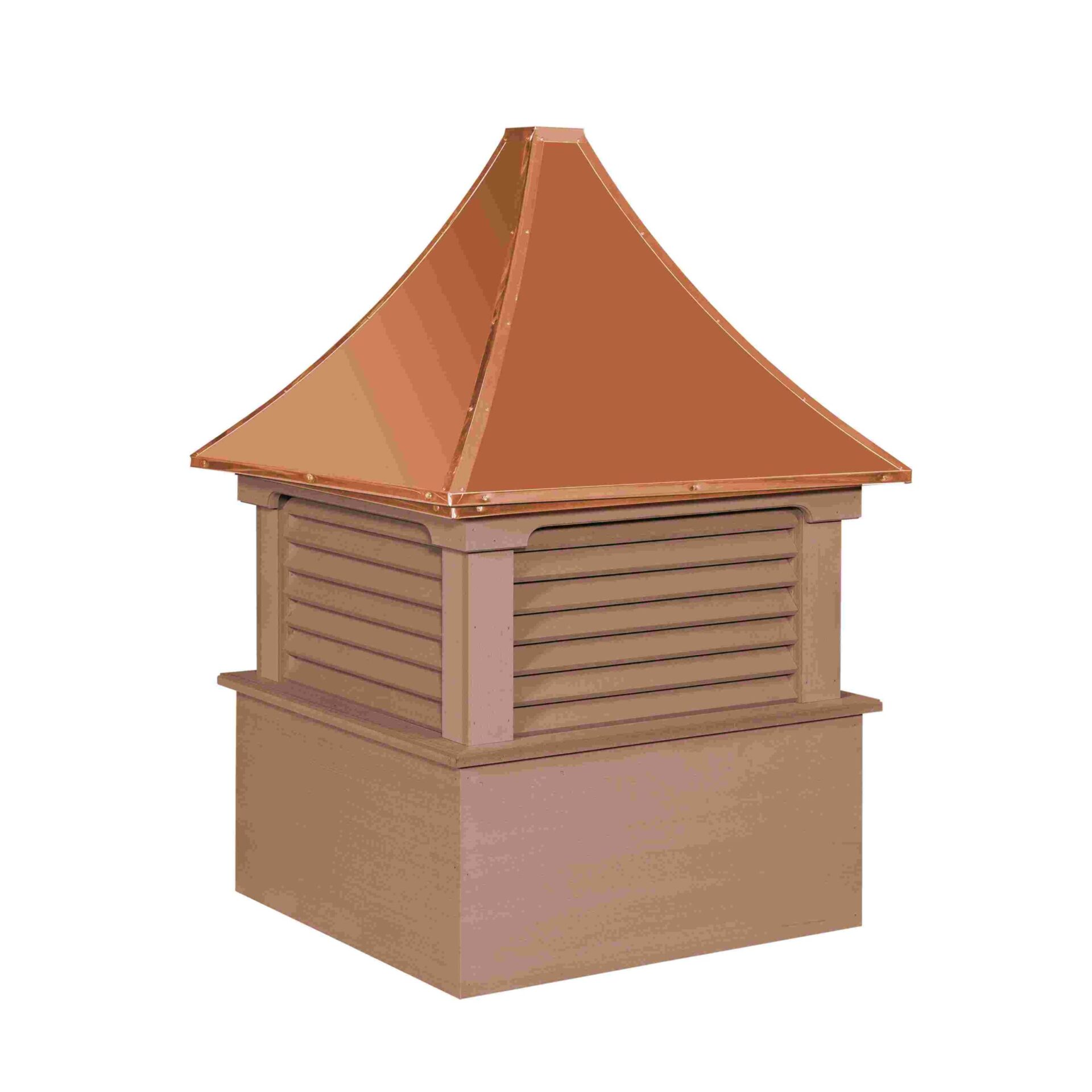 Morton Cupola - Square with Louvers - Image 3