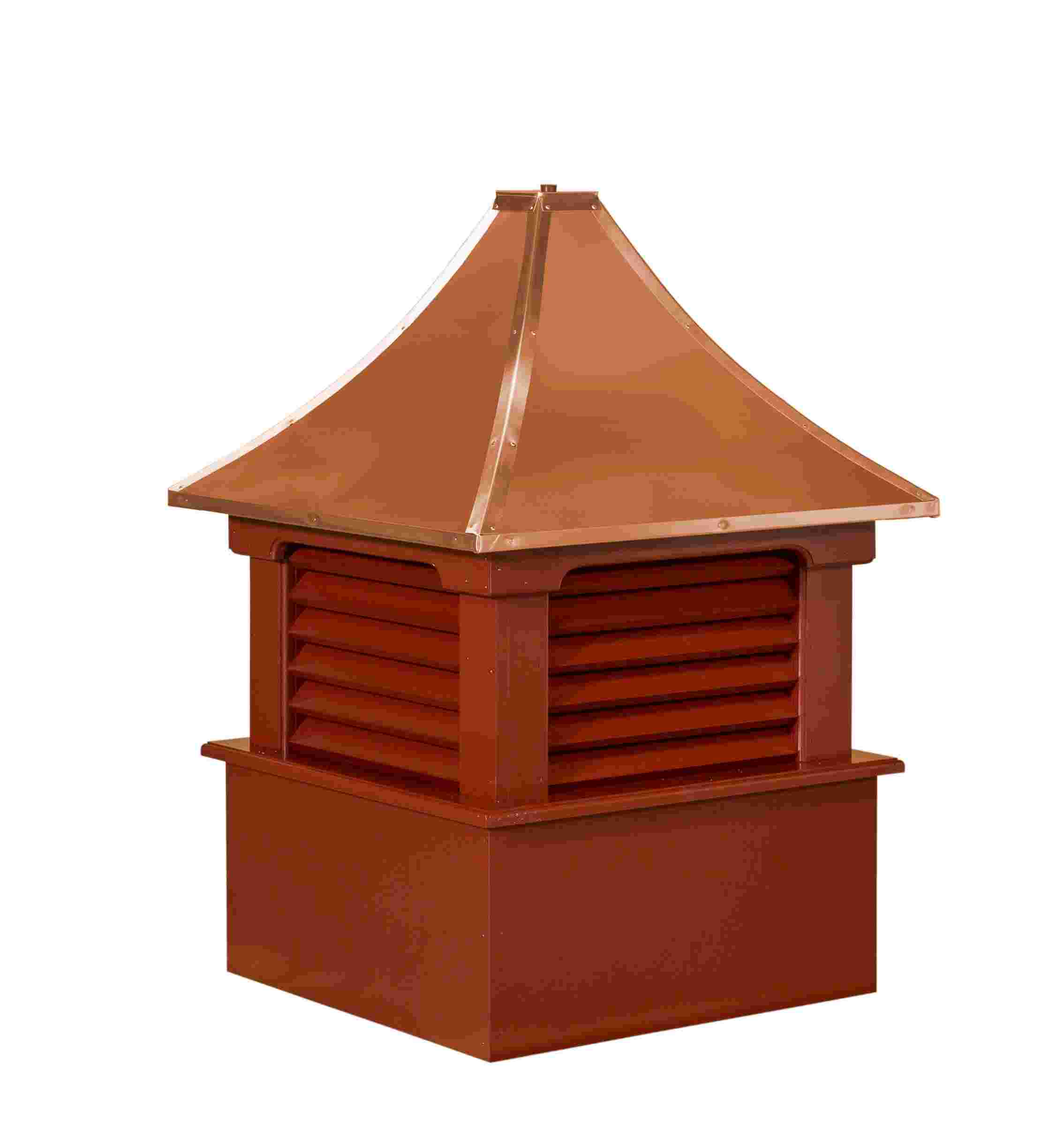 Morton Cupola - Square with Louvers - Image 6