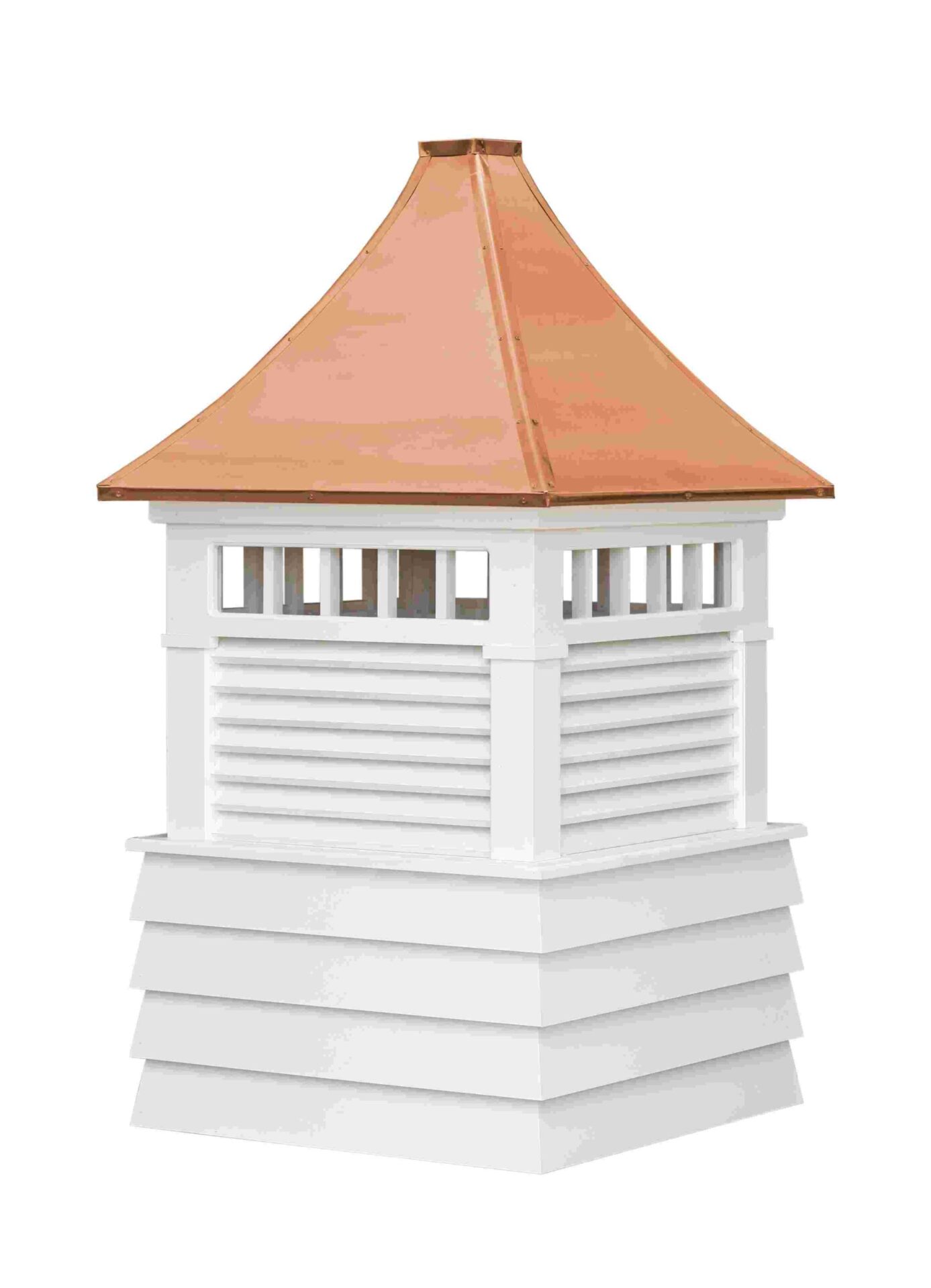 Norwood Cupola - Square with Windows & Louvers - Image 4