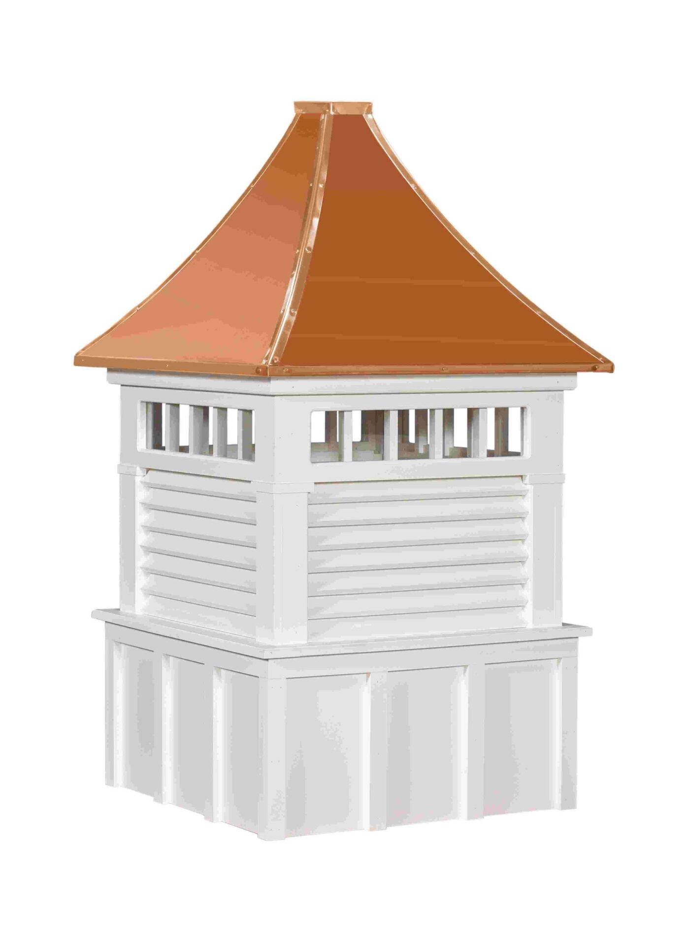 Norwood Cupola - Square with Windows & Louvers - Image 6