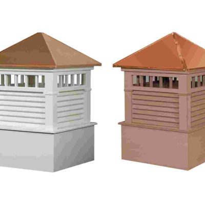Waterford Cupola – Square with Windows & Louvers
