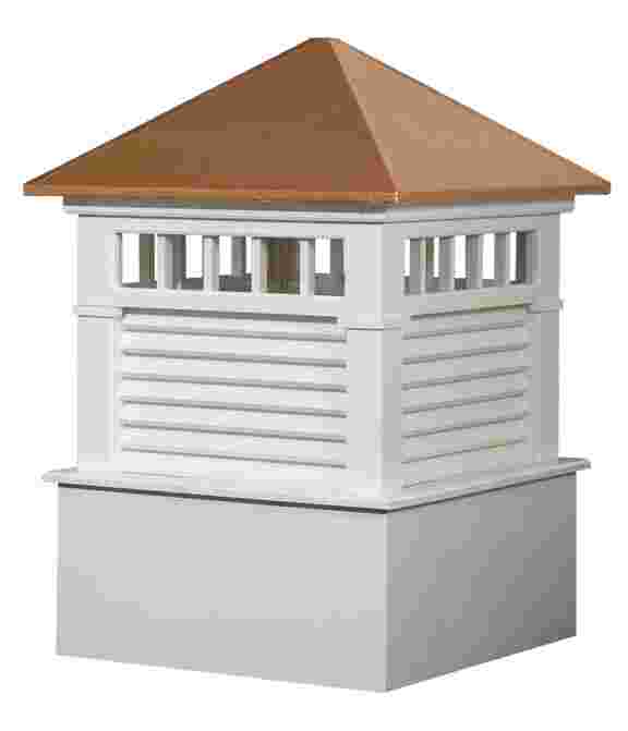 Waterford Cupola - Square with Windows & Louvers - Image 2