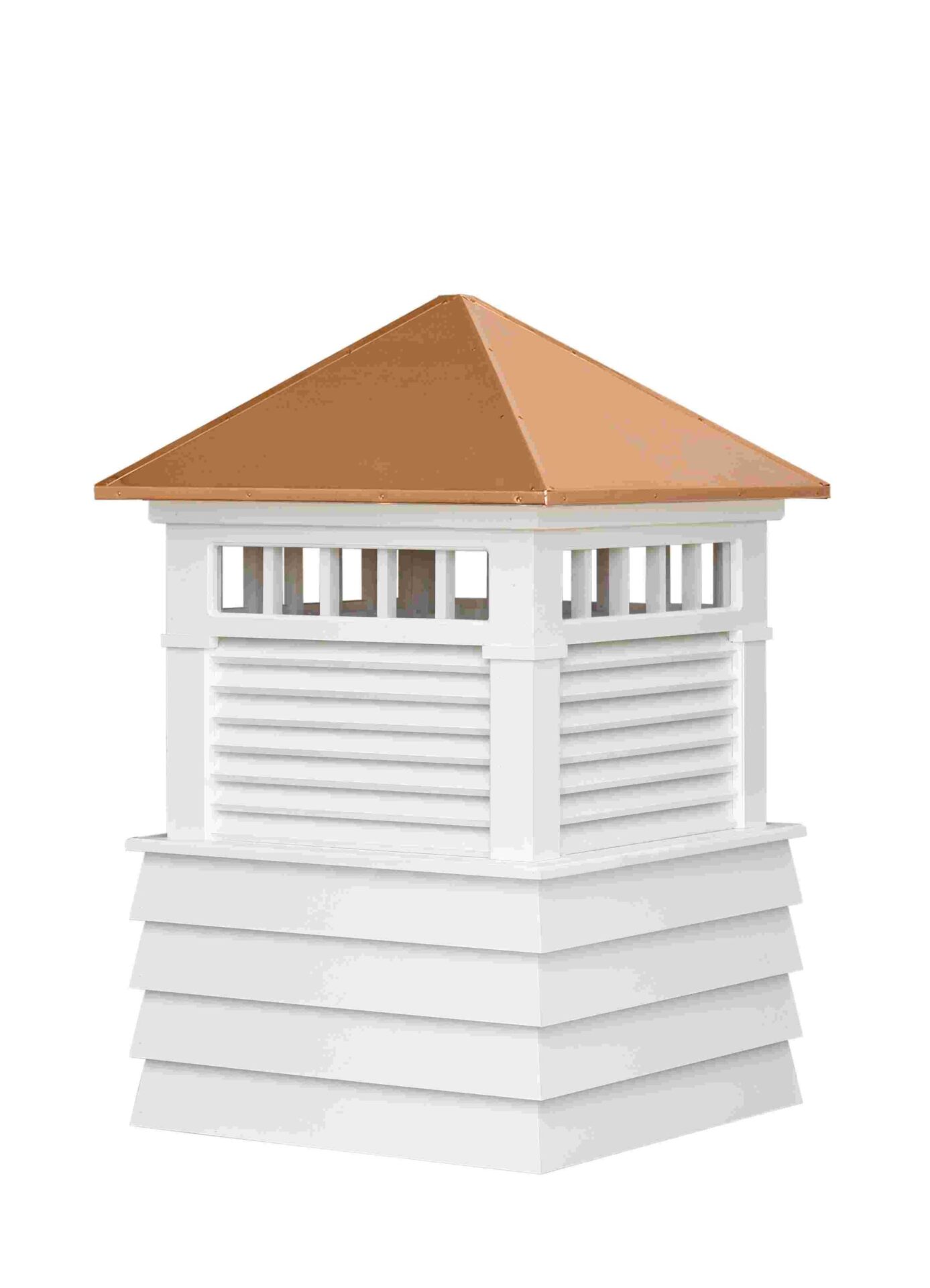 Waterford Cupola - Square with Windows & Louvers - Image 3