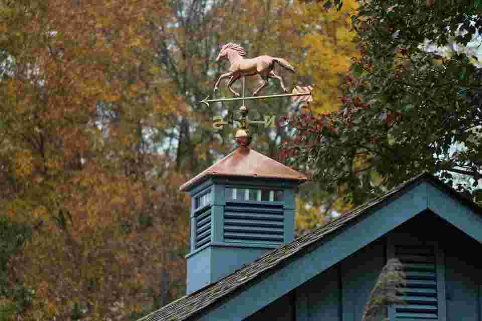 Waterford Cupola - Square with Windows & Louvers - Image 5