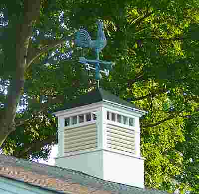 Waterford Cupola - Square with Windows & Louvers - Image 7