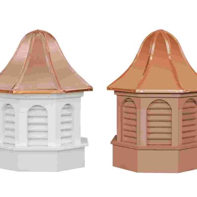 Pinnacle Gazebo Cupola – Octagon with Arch Louvres
