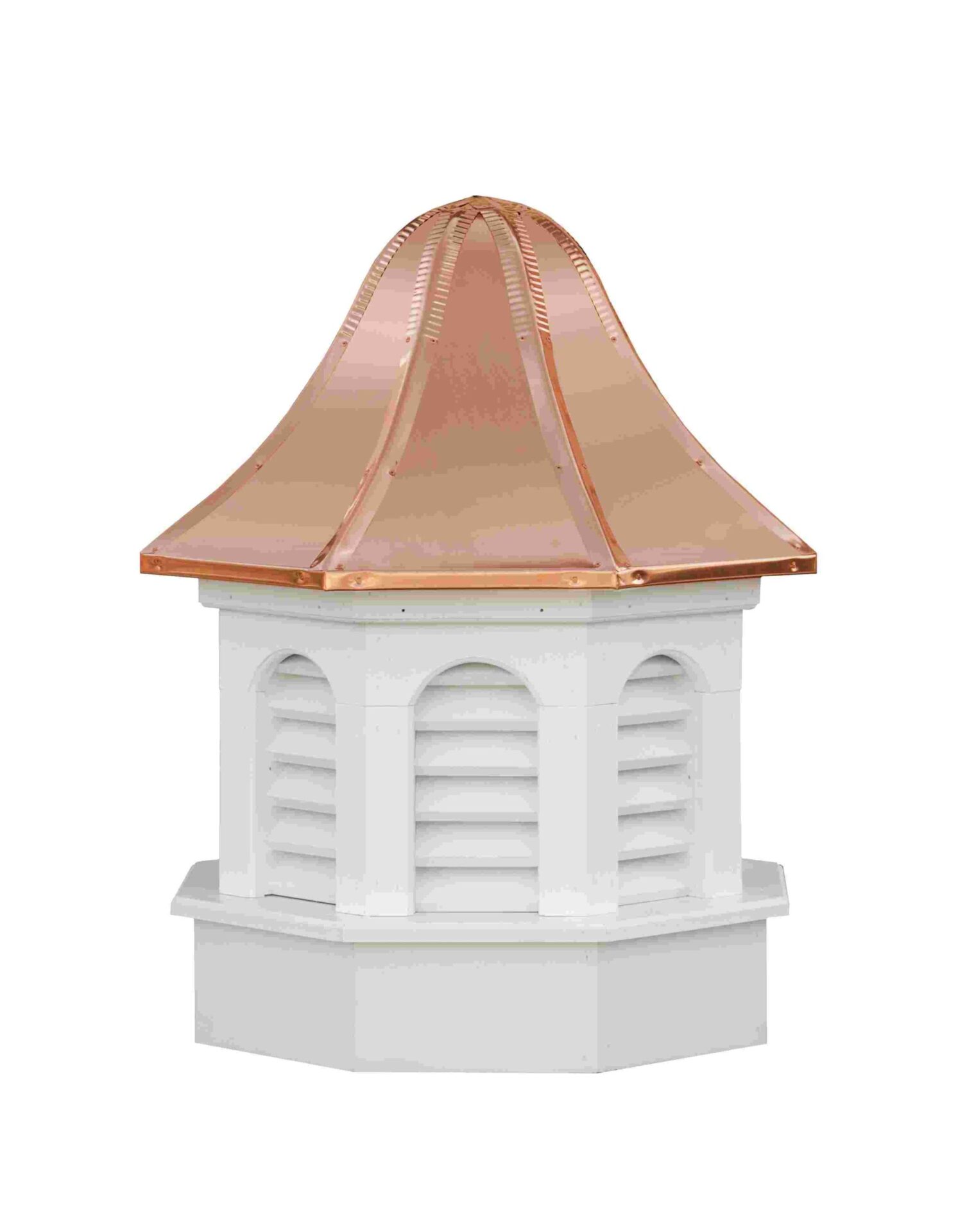 Pinnacle Gazebo Cupola - Octagon with Arch Louvres - Image 2