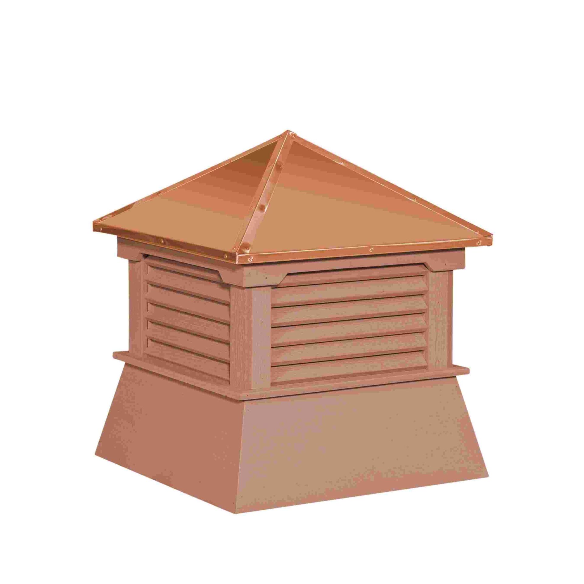 Classic Shed Cupola - Square with Louvers - Image 4