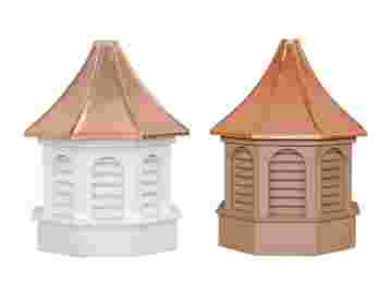 Kingston Gazebo Cupola – Octagon with Arch Louvres