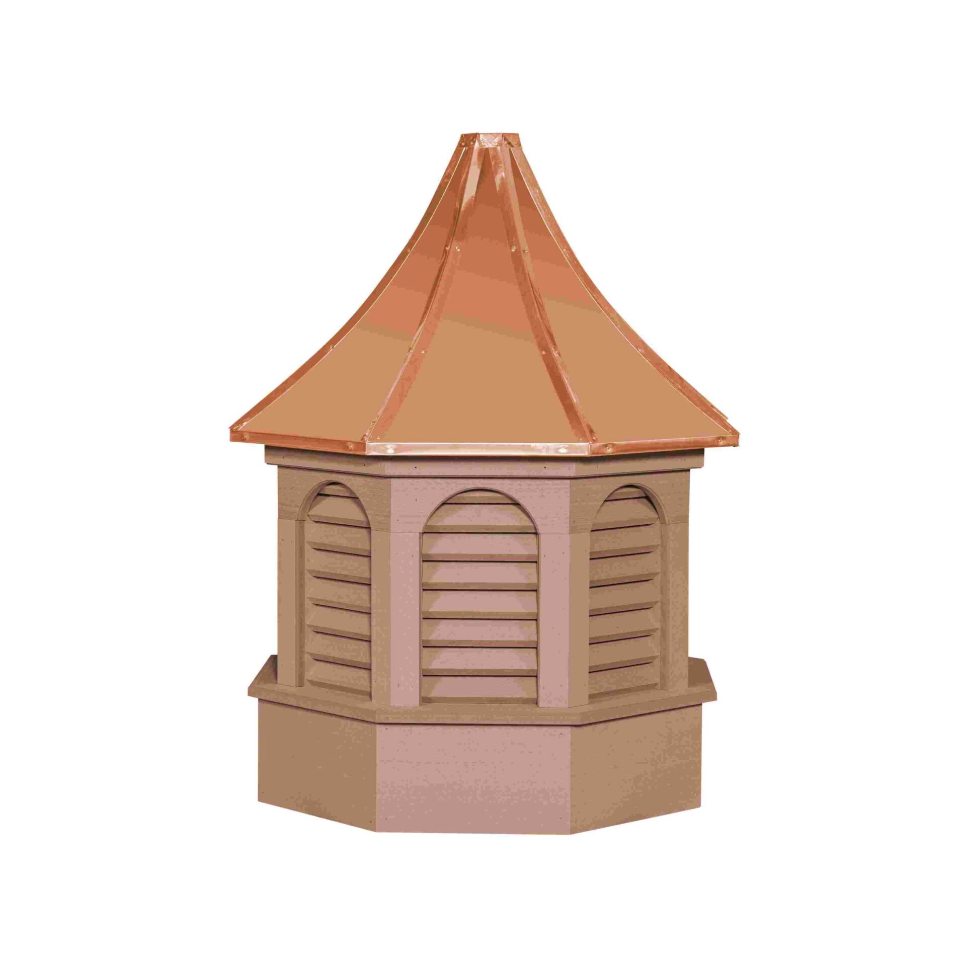 Kingston Gazebo Cupola - Octagon with Arch Louvres - Image 3