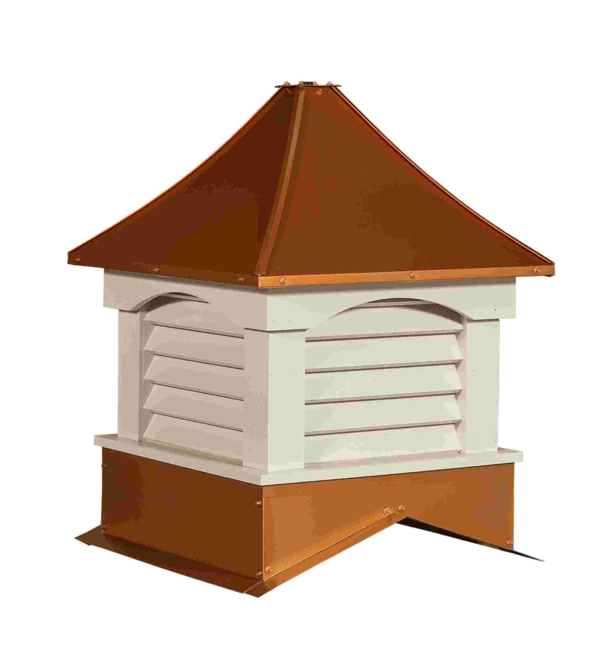 Franklin Cupola - Square with Louvers - Image 2