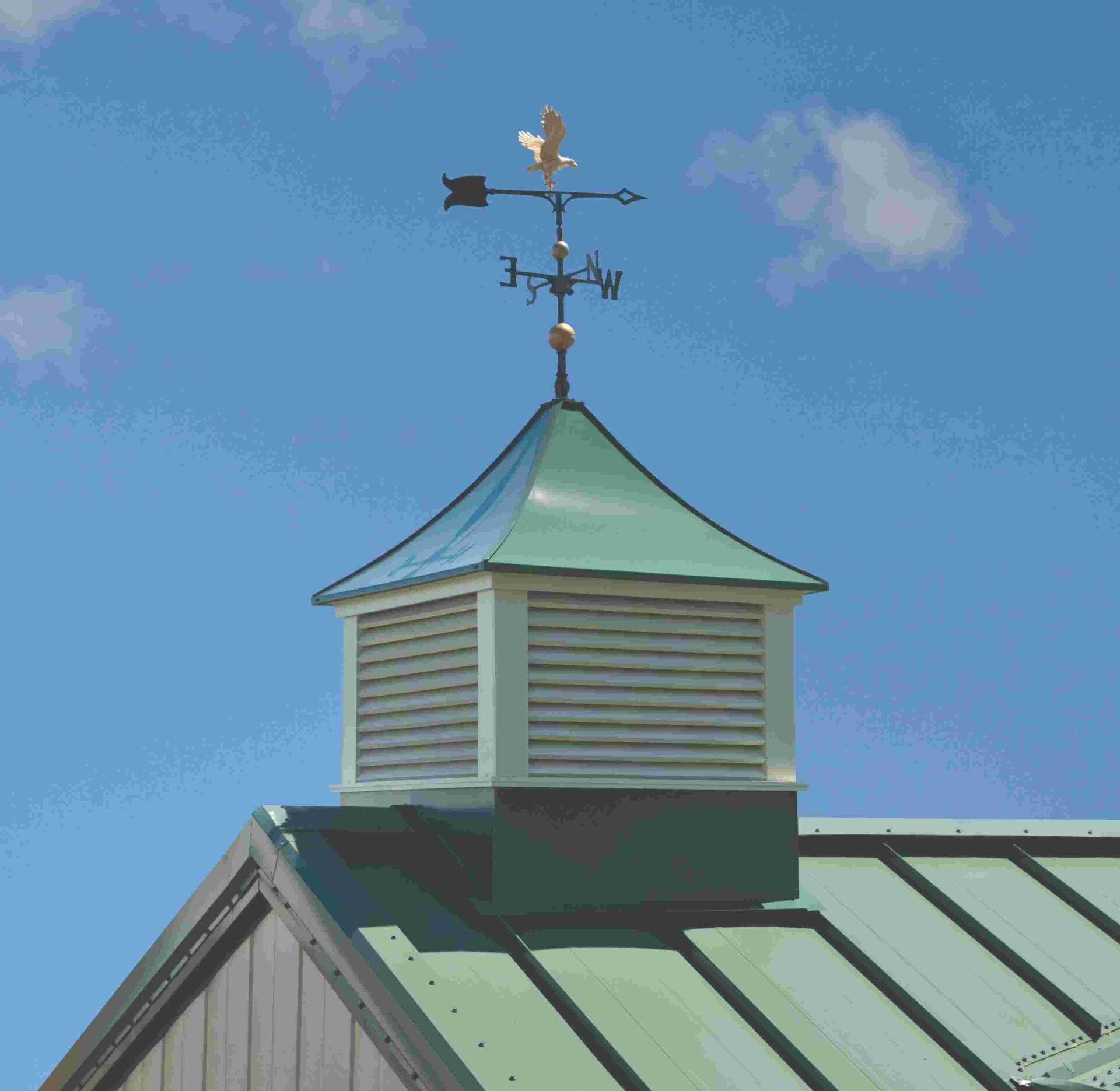 Franklin Cupola - Square with Louvers - Image 3