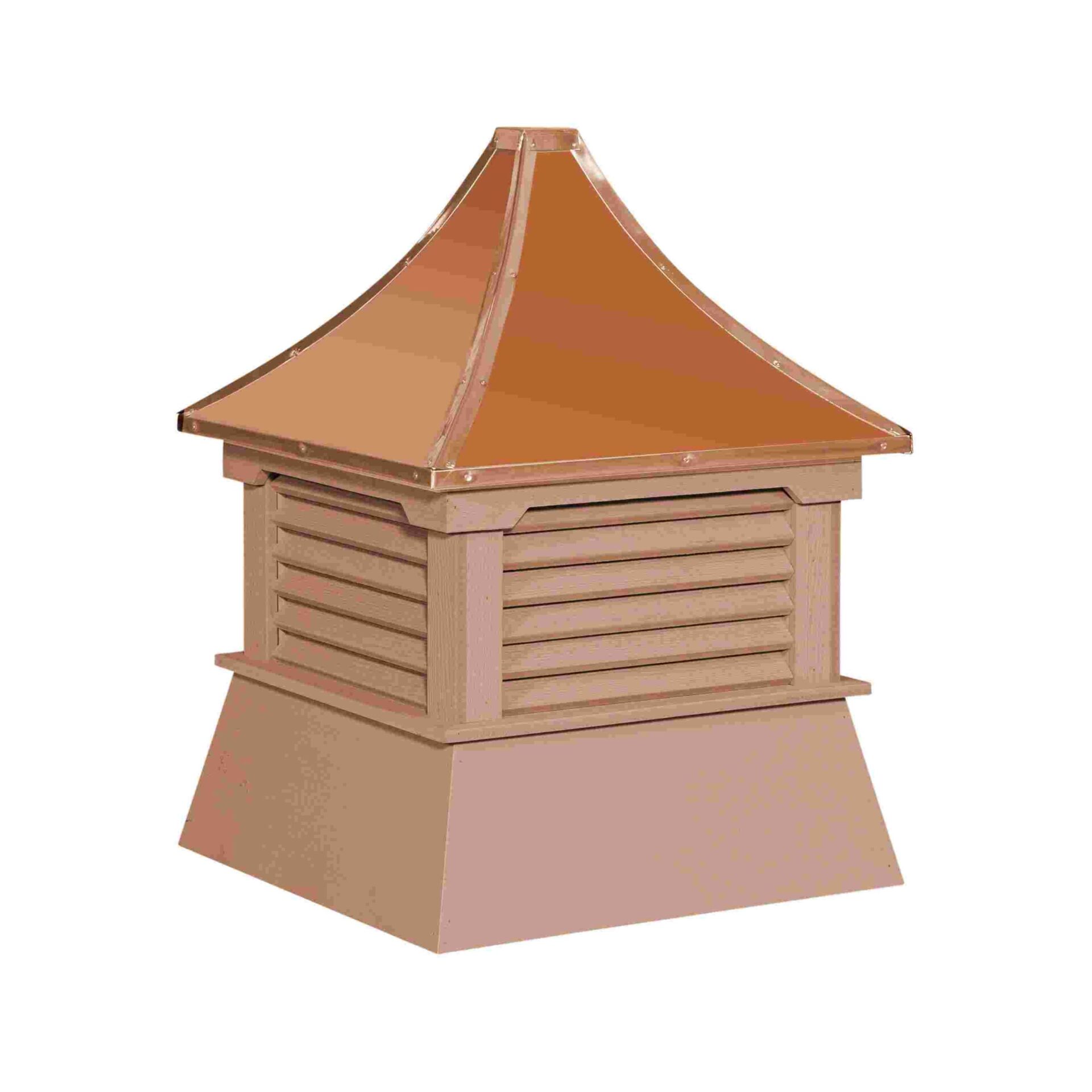 Elite Shed Cupola - Square with Louvers - Image 3