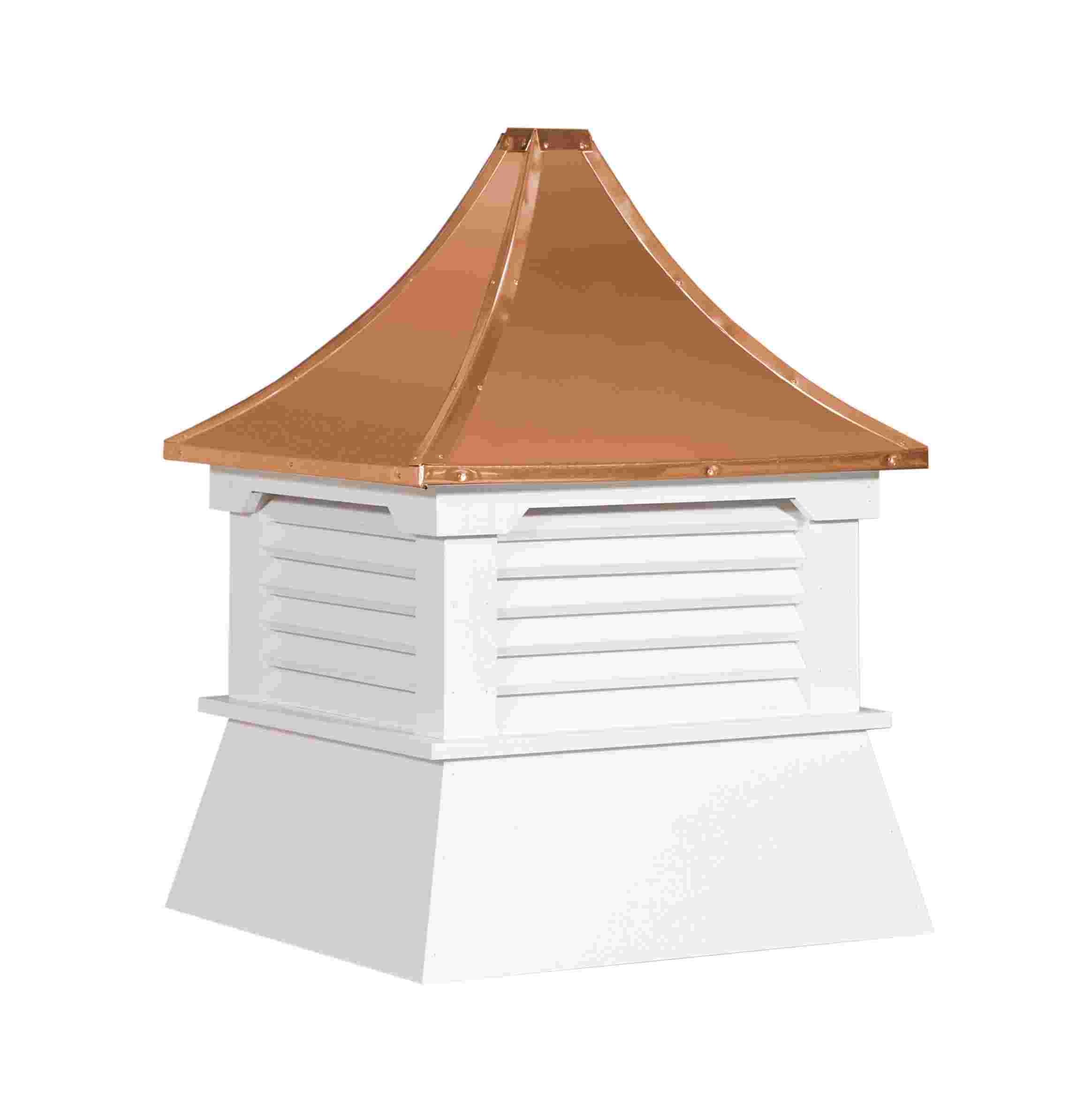 Elite Shed Cupola - Square with Louvers - Image 4