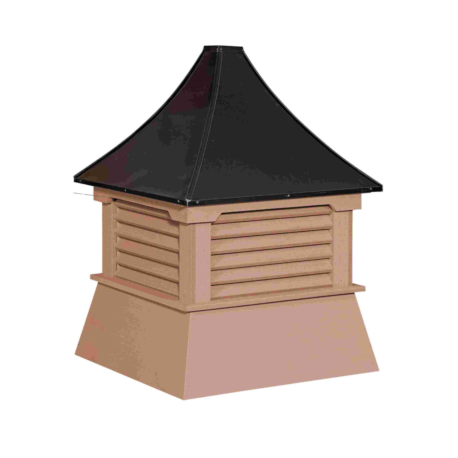Elite Shed Cupola - Square with Louvers - Image 5