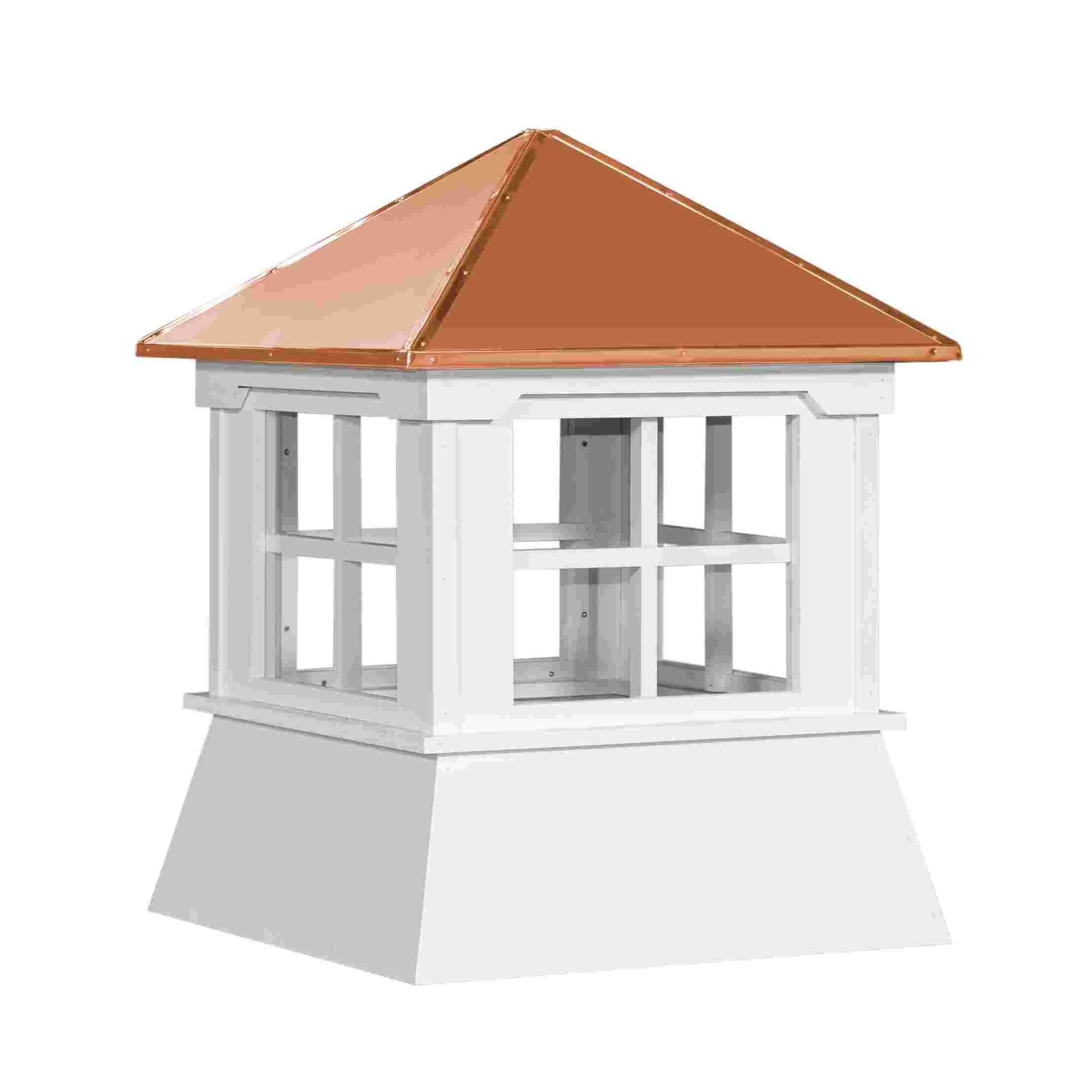 Manor Shed Cupola - Square with Windows - Image 3