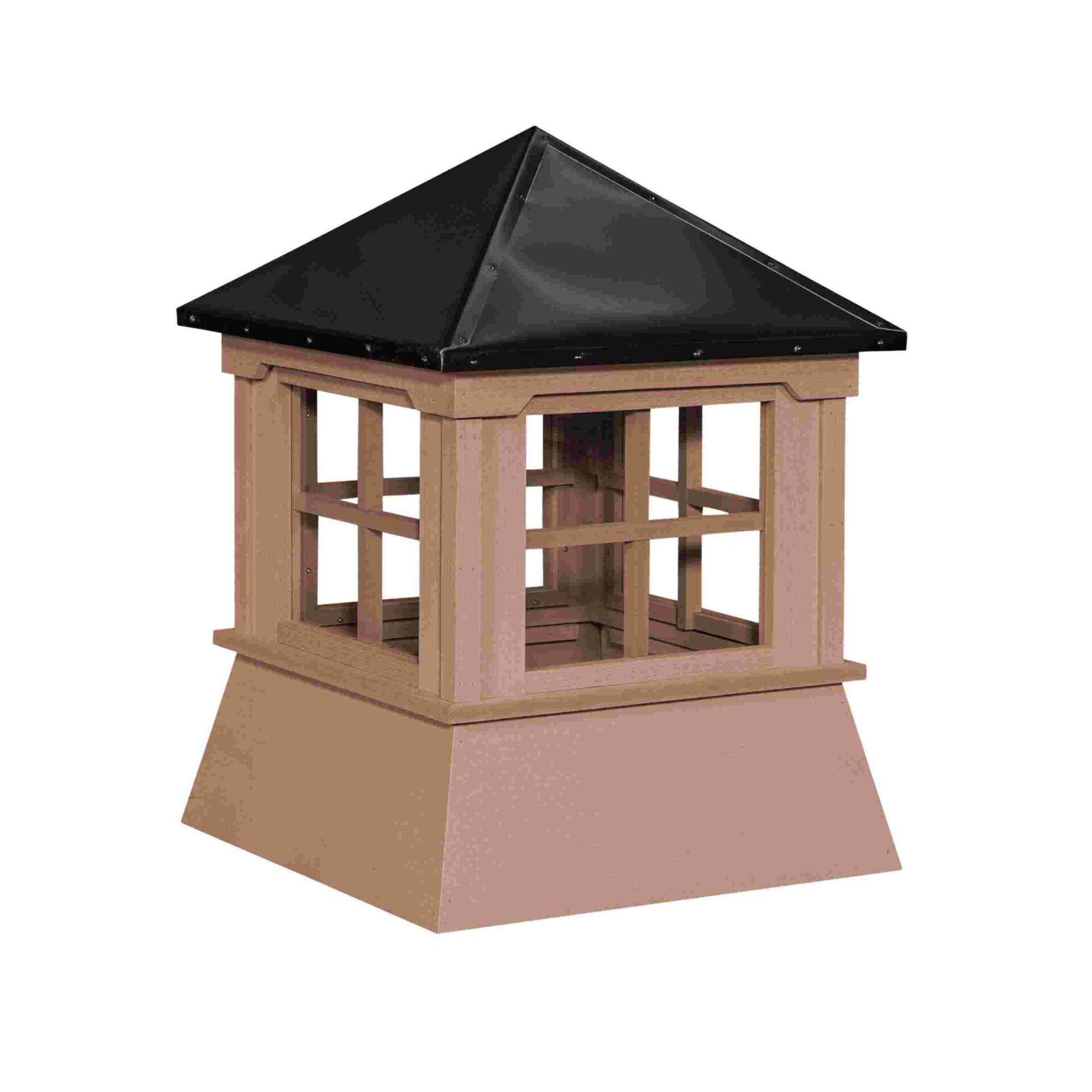 Manor Shed Cupola - Square with Windows - Image 5