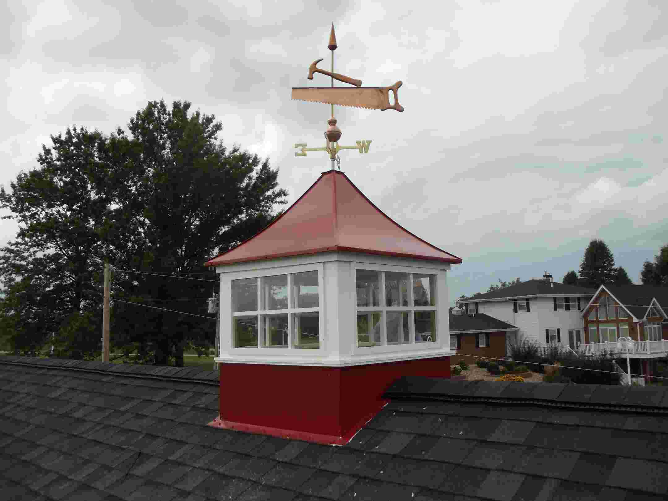 Milford Cupola - Square with Windows - Image 4
