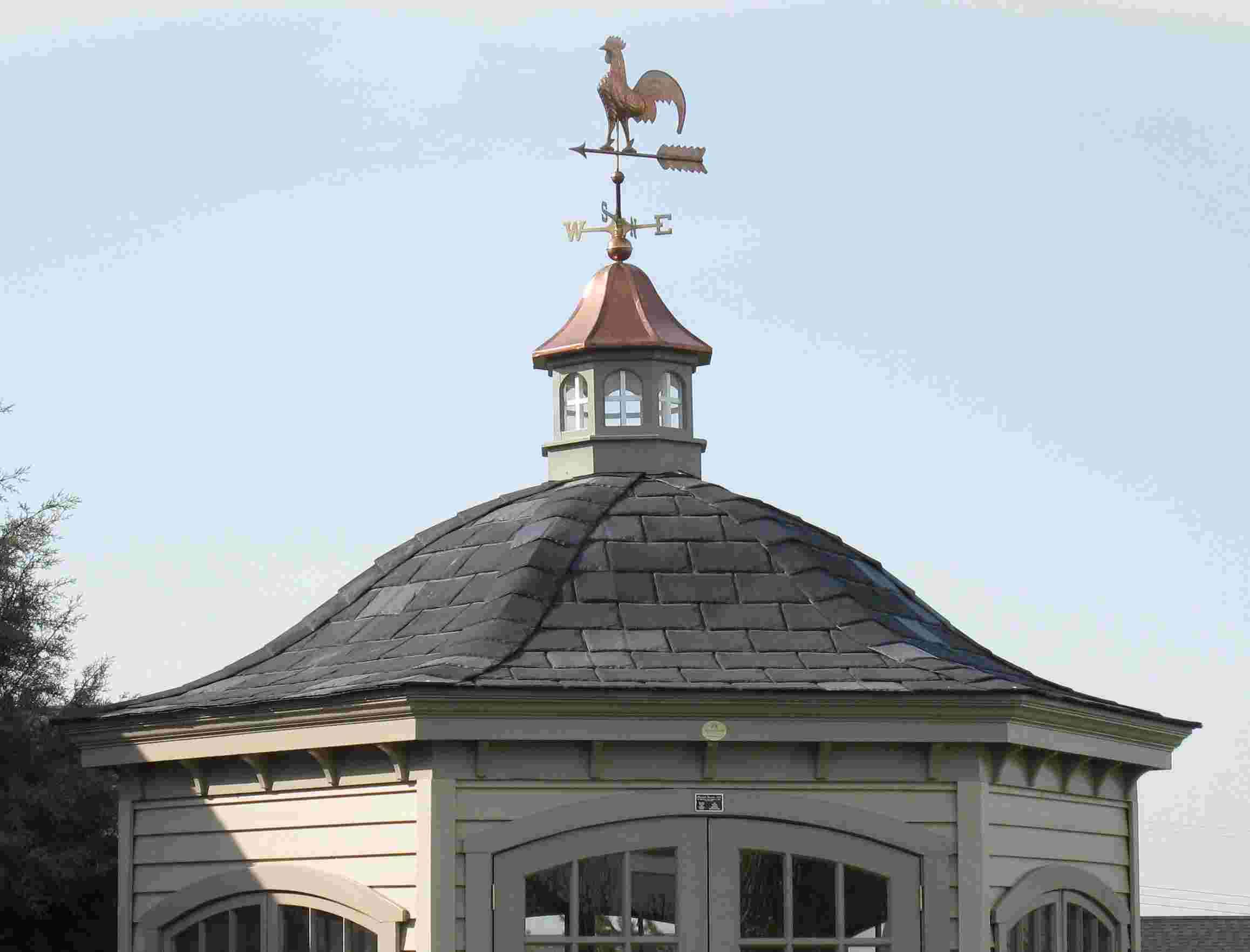 Villa Gazebo Cupola - Octagon with Arch Windows - Image 4