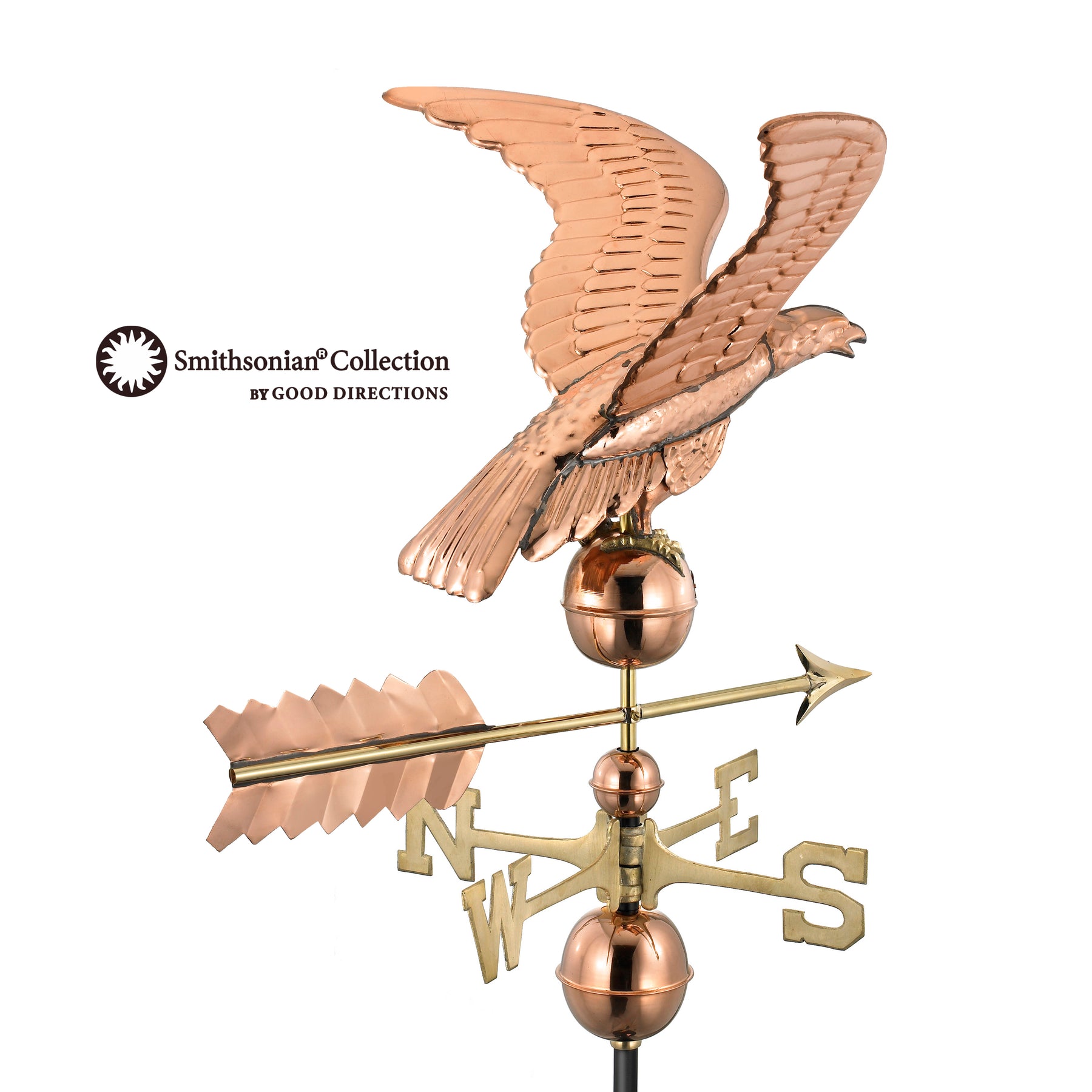 Smithsonian Eagle Weathervane - Pure Copper - Image 8