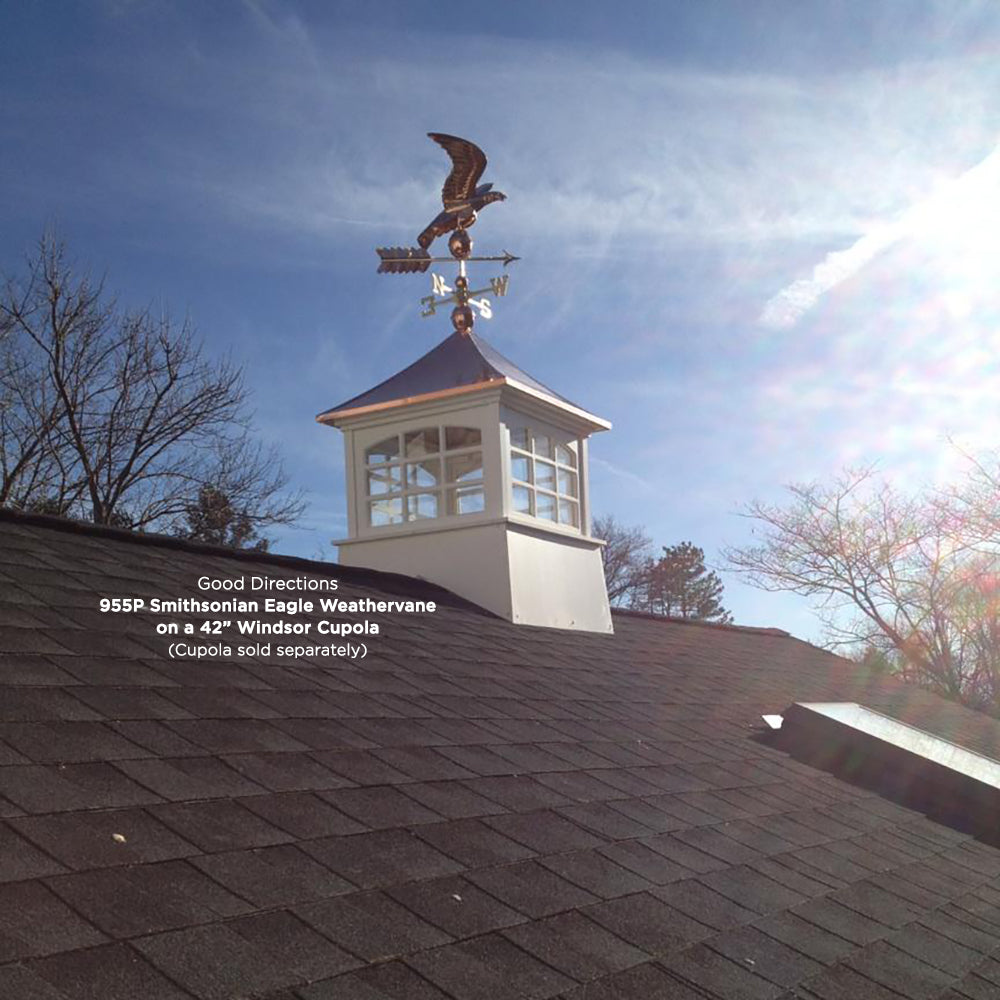 Smithsonian Eagle Weathervane - Pure Copper - Image 11