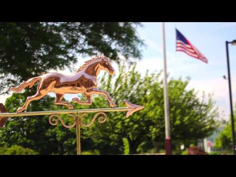 Galloping Horse Weathervane with Arrow - Pure Copper - Image 3