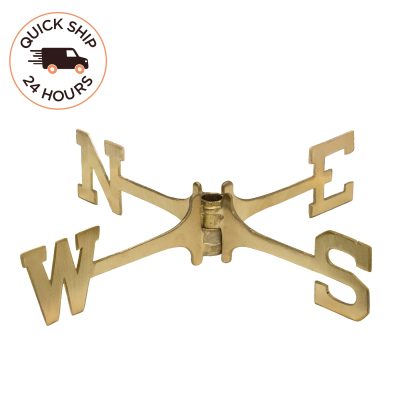 18″ Brass Large Weathervane Directionals