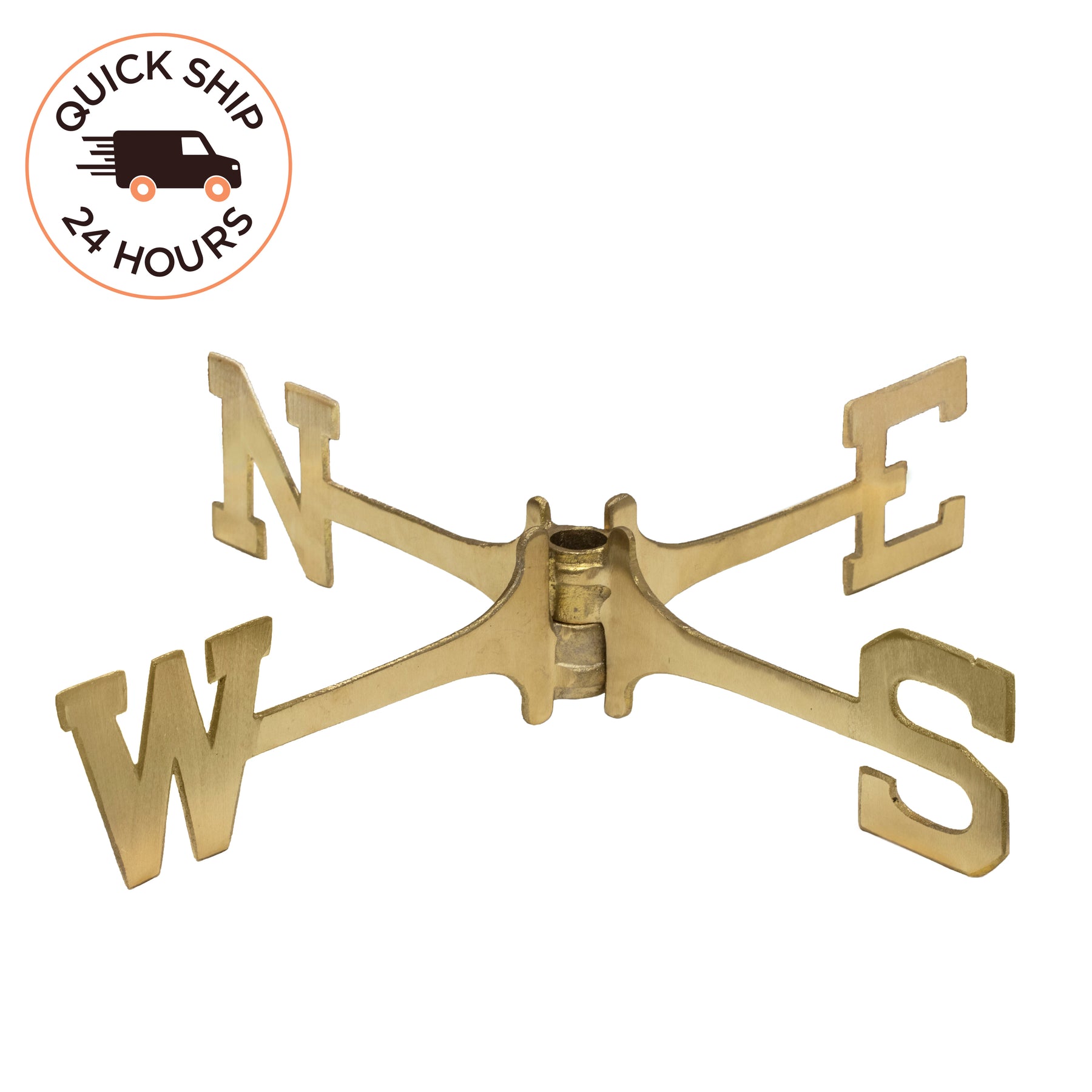18" Brass Large Weathervane Directionals