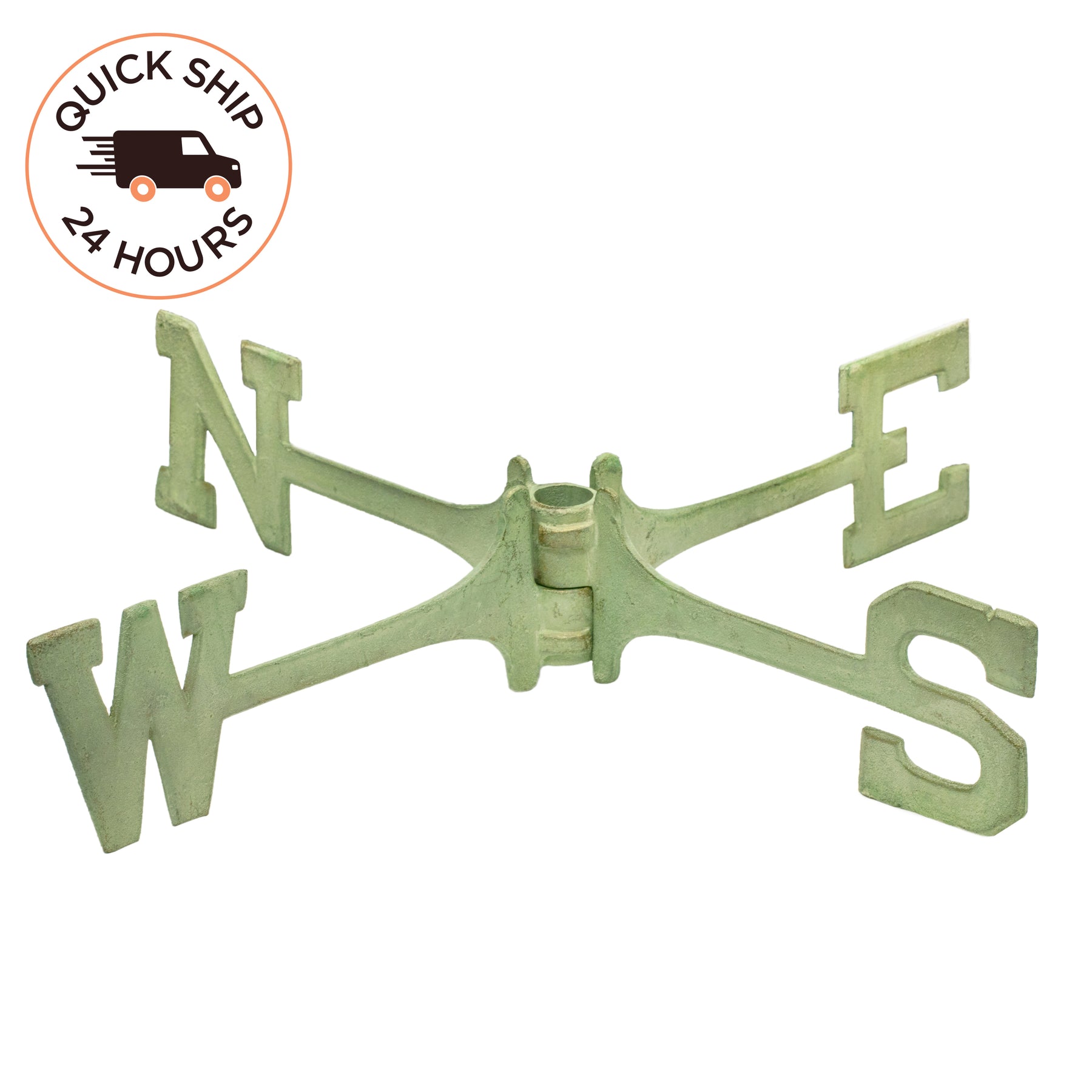 18" Brass Large Weathervane Directionals - Image 3