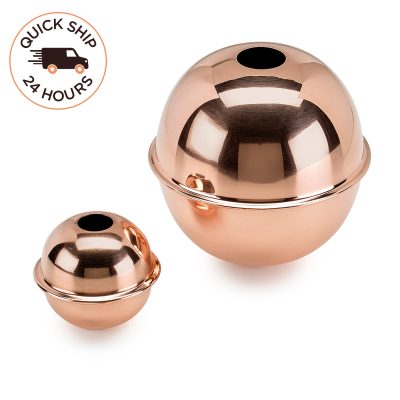 2″ & 4″ Spacer Ball Set Copper Large Weathervane