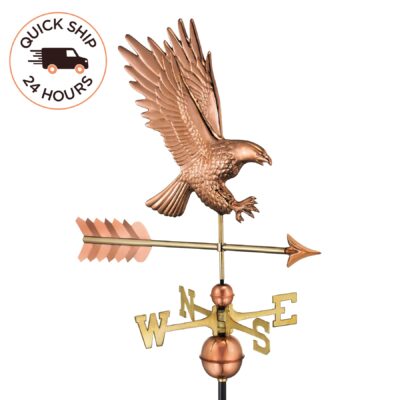 American Bald Eagle Weathervane – Pure Copper