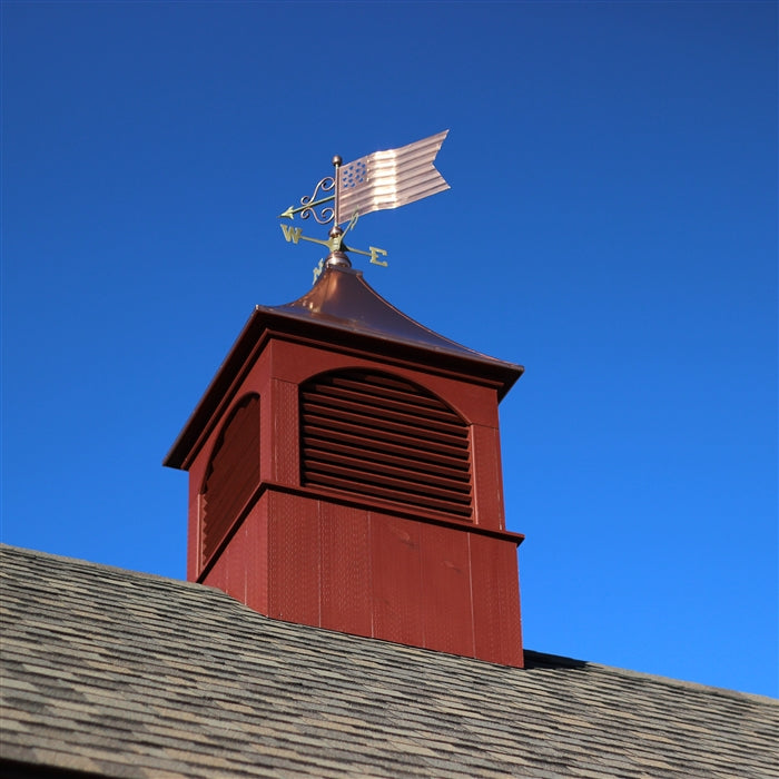 American Flag Weathervane - Pure Copper - Image 2
