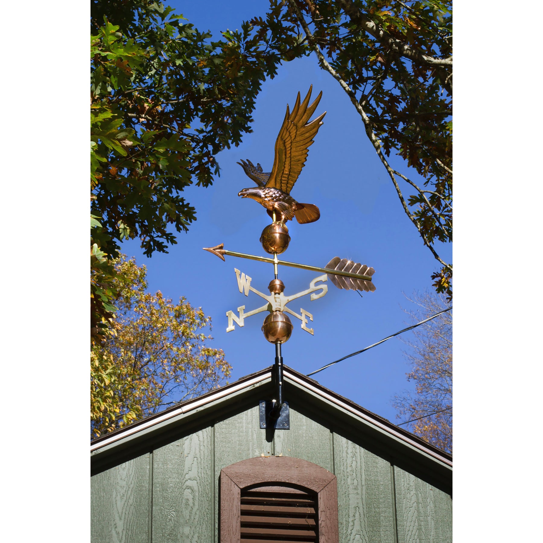 Freedom Eagle Weathervane - Pure Copper - Image 7