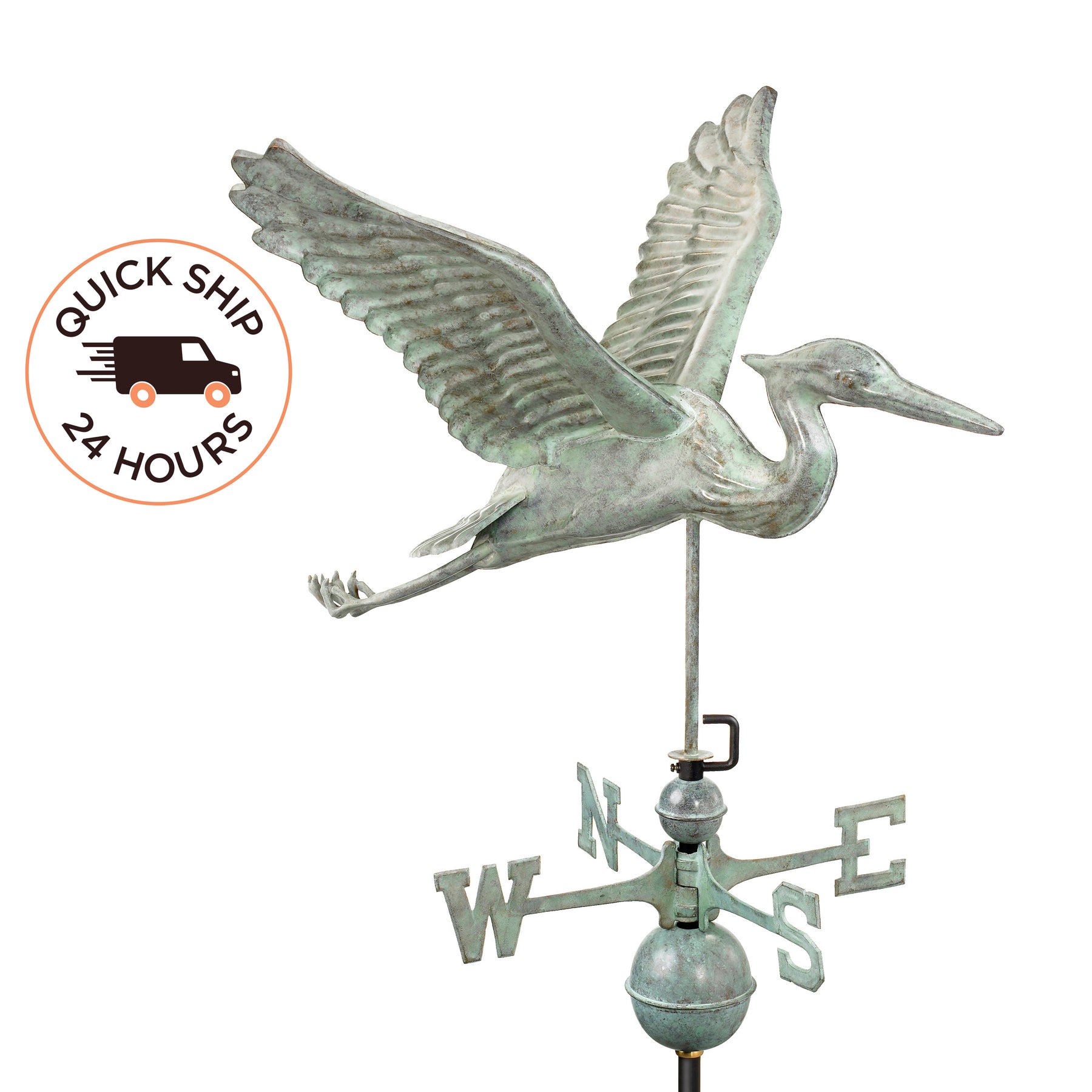 Blue Heron Weathervane