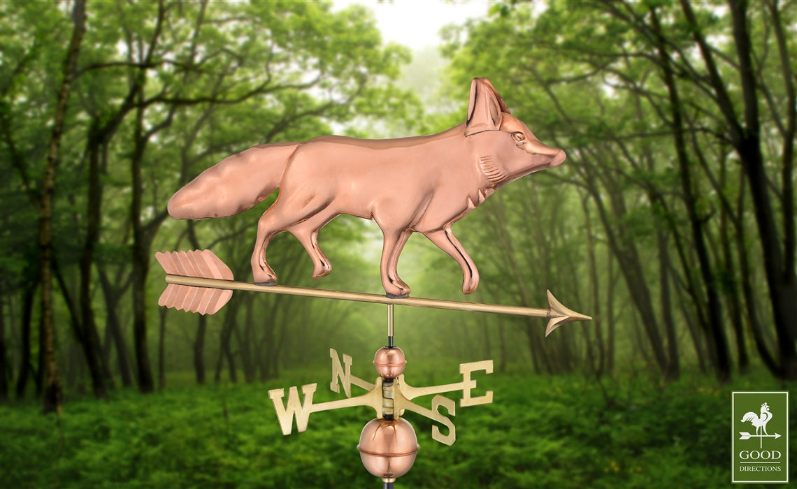 Fox Weathervane - Pure Copper - Image 2