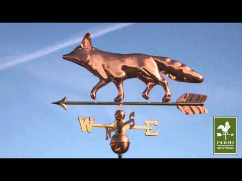 Fox Weathervane - Pure Copper - Image 3