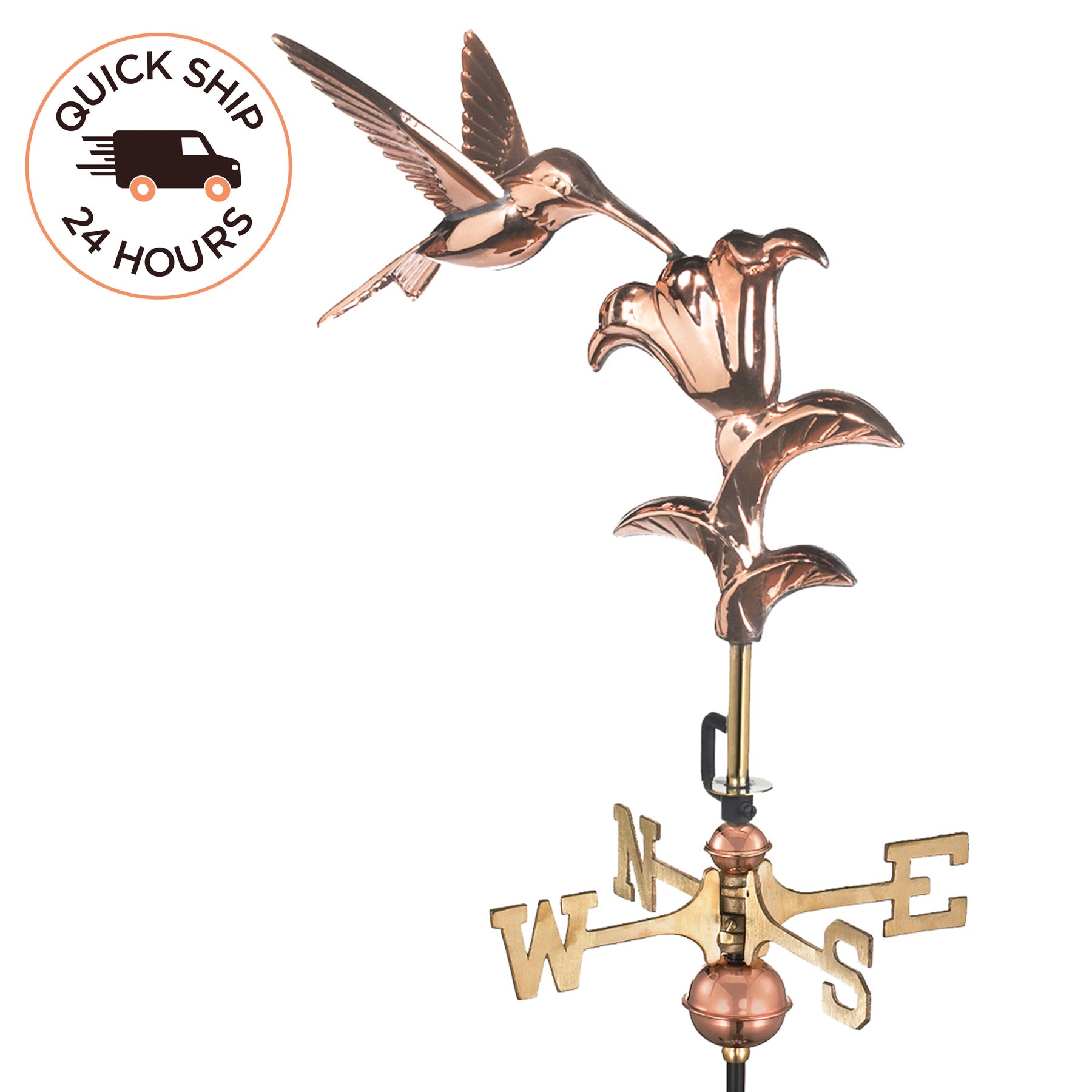 Hummingbird Garden Weathervane
