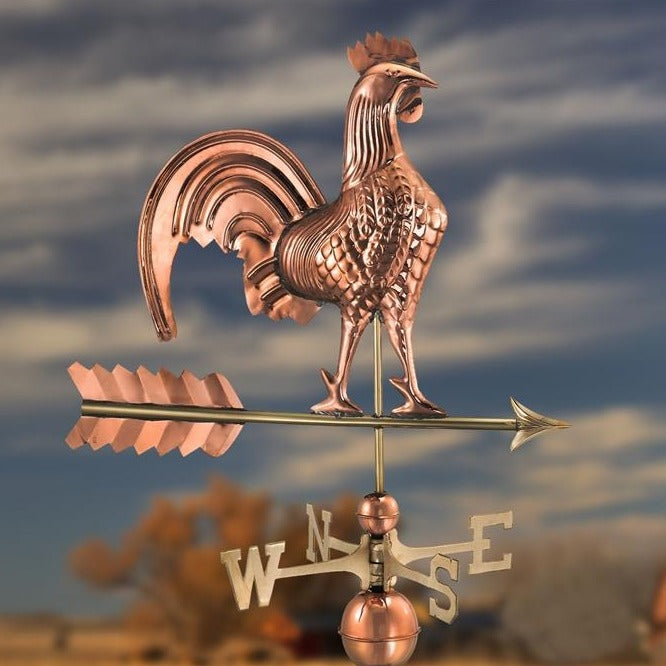 Copper Rooster Weathervane - Image 2