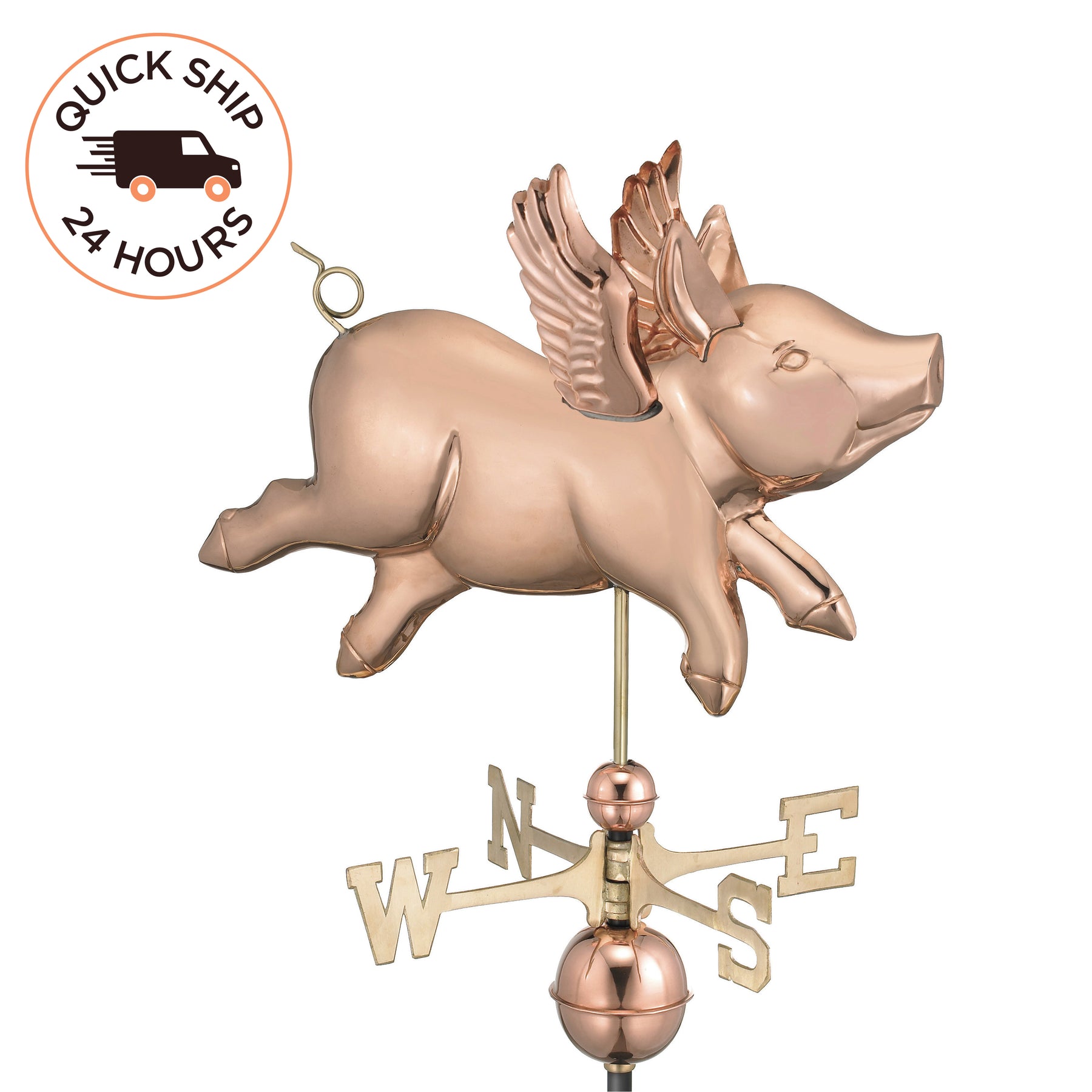 Flying Pig Weathervane