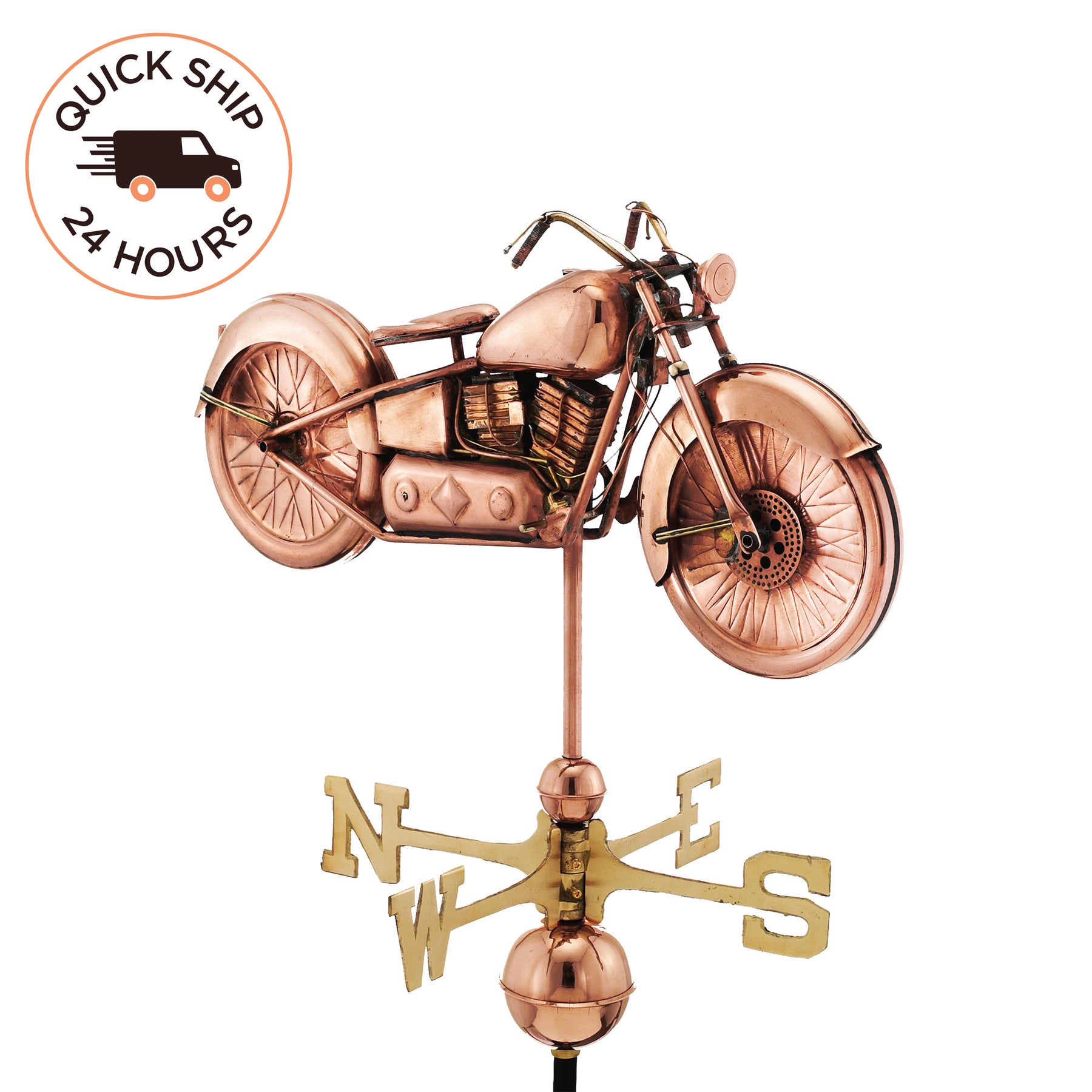Motorcycle Weathervane