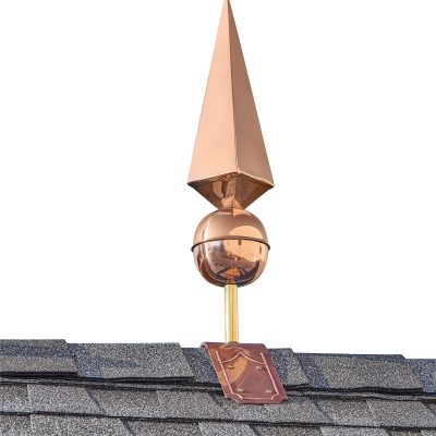 Lancelot Finial with Decorative Roof Mount
